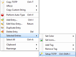 Tray TOTP Plugin for KeePass2 Screenshot 4