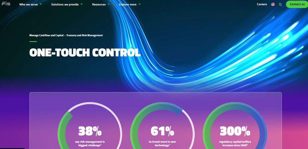 FIS Treasury and Risk Manager Screenshot 1