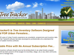 Tree Tracker Software Screenshot 1