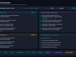 AI Interview Framework