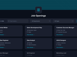 Career page