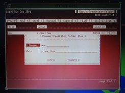 TreeWriter has its own file system, which runs over the regular unix one, files are stored in a rather long format, which the export command should move between normal names.