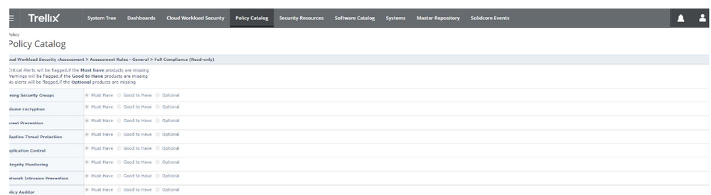 Trellix Cloud Workload Security Screenshot 1
