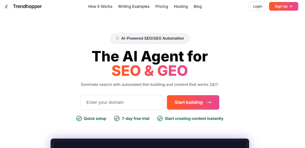 Trendhopper Screenshot 1