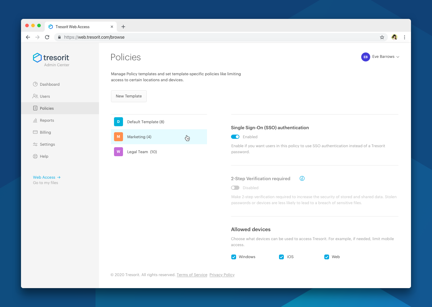 tresorit cloud storage for android