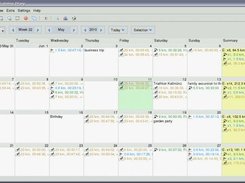 calendar 4-weeks view