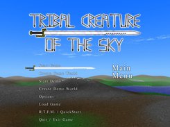 New Title Menu Screen