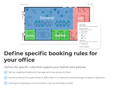 Define booking rules