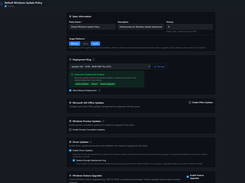 System Update Policy Builder