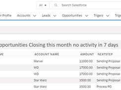 Manage action the drive results