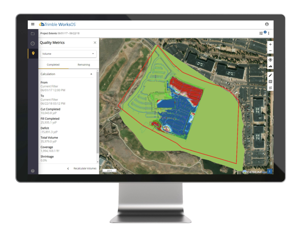 Trimble WorksOS Screenshot 1