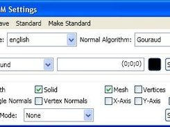 Settings Dialog (Version 1.0)