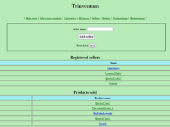 Trinventum - seller list