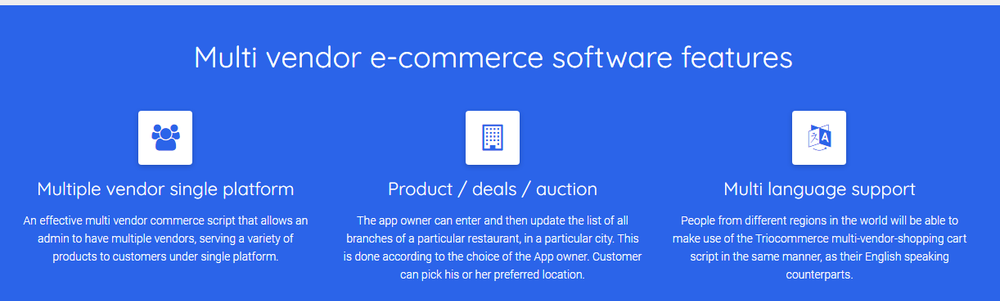 Triocommerce Screenshot 1