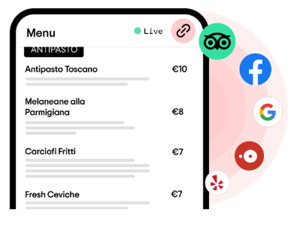 Tripadvisor Menu Connect Screenshot 1