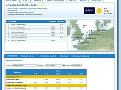 Preistabellen Kreuzfahrt-Finder