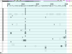 Details of the sequence track