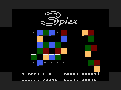 3plex - Atari XL/XE game Screenshot 2