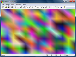 TripLight screenshot - diagonal pattern