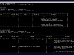 Trivy Screenshot 1