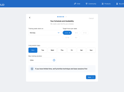 TriWorldHub Platform - Athlete Page 1