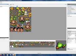 Editing a character tileset using the TileSet Editor
