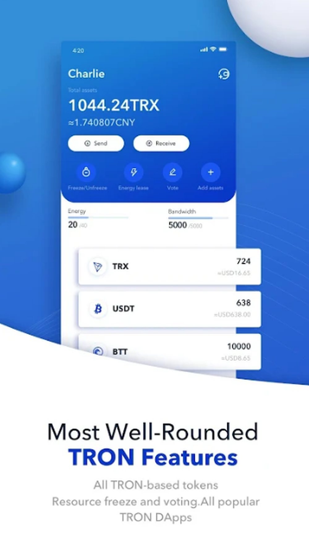 TronLink Screenshot 1