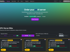 Select your GPU server for rent