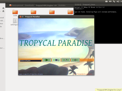 Game main menu