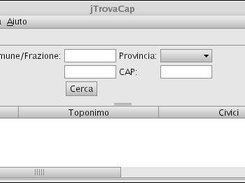 jTrovaCap 1.1 - main