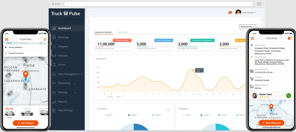 Truck Pulse Screenshot 1