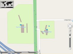 Closeup of locations