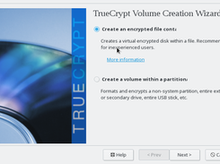 Create Volume Wizard