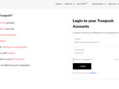 Truepush Screenshot 1