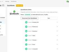 Continuous sync with Quickbooks Online