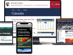 Create unlimited on-brand calendars, streamline registration and simplify event management with Trumba.