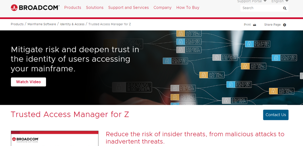 Trusted Access Manager for Z Screenshot 1