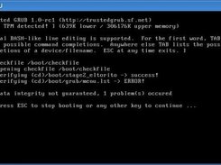 TrustedGRUB's checkfile option