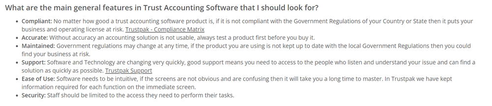 Trustpak Screenshot 1