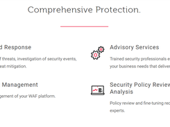 Trustwave Managed Web Application Firewall Screenshot 1