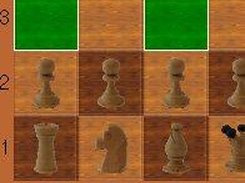 This show allowed moves (green fields are clickable)