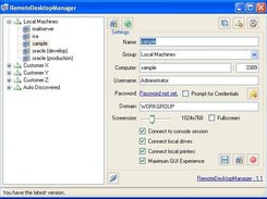 RemoteDesktopManager 1.1