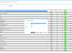 Torrent Search Engine (WinApp) Screenshot 2