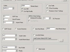 QuencInTShed Arguments GUI