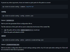 tslint-to-eslint-config Screenshot 1