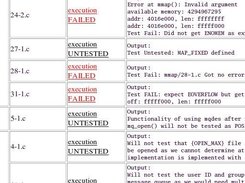 In browse mode, logs can be displayed inline