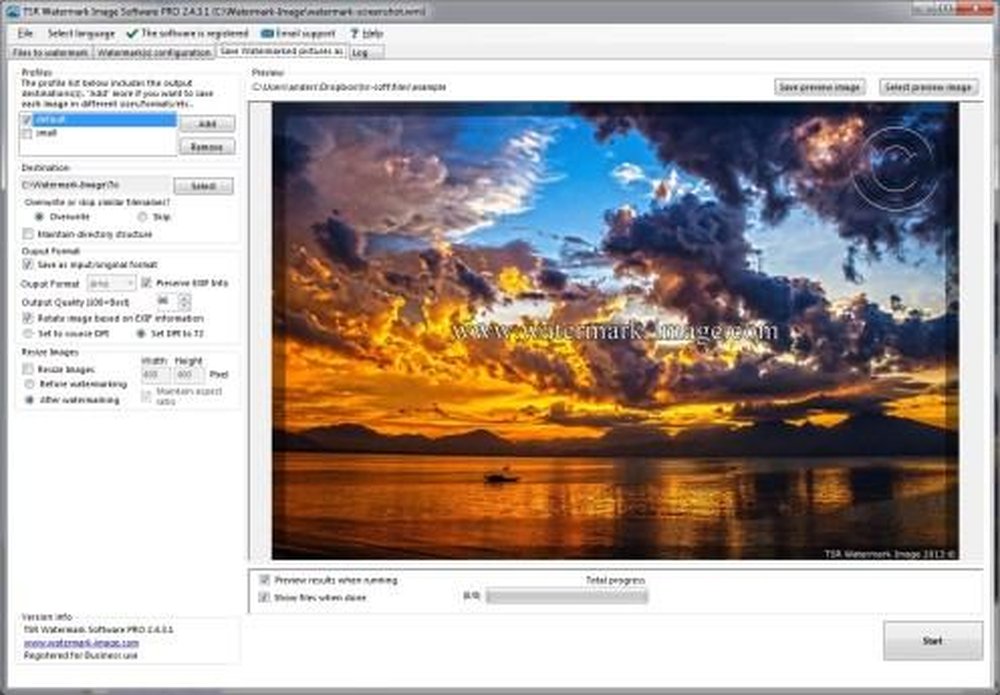 TSR Watermark Image Screenshot 1
