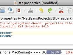 ttr.properties - the main properties file with login data