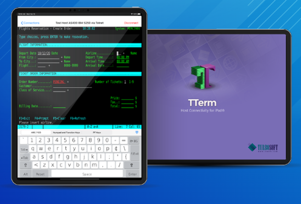 TTerm for iPad Screenshot 1