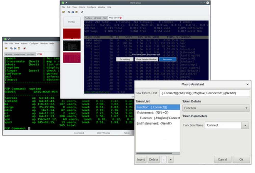 TTerm for Linux Screenshot 1